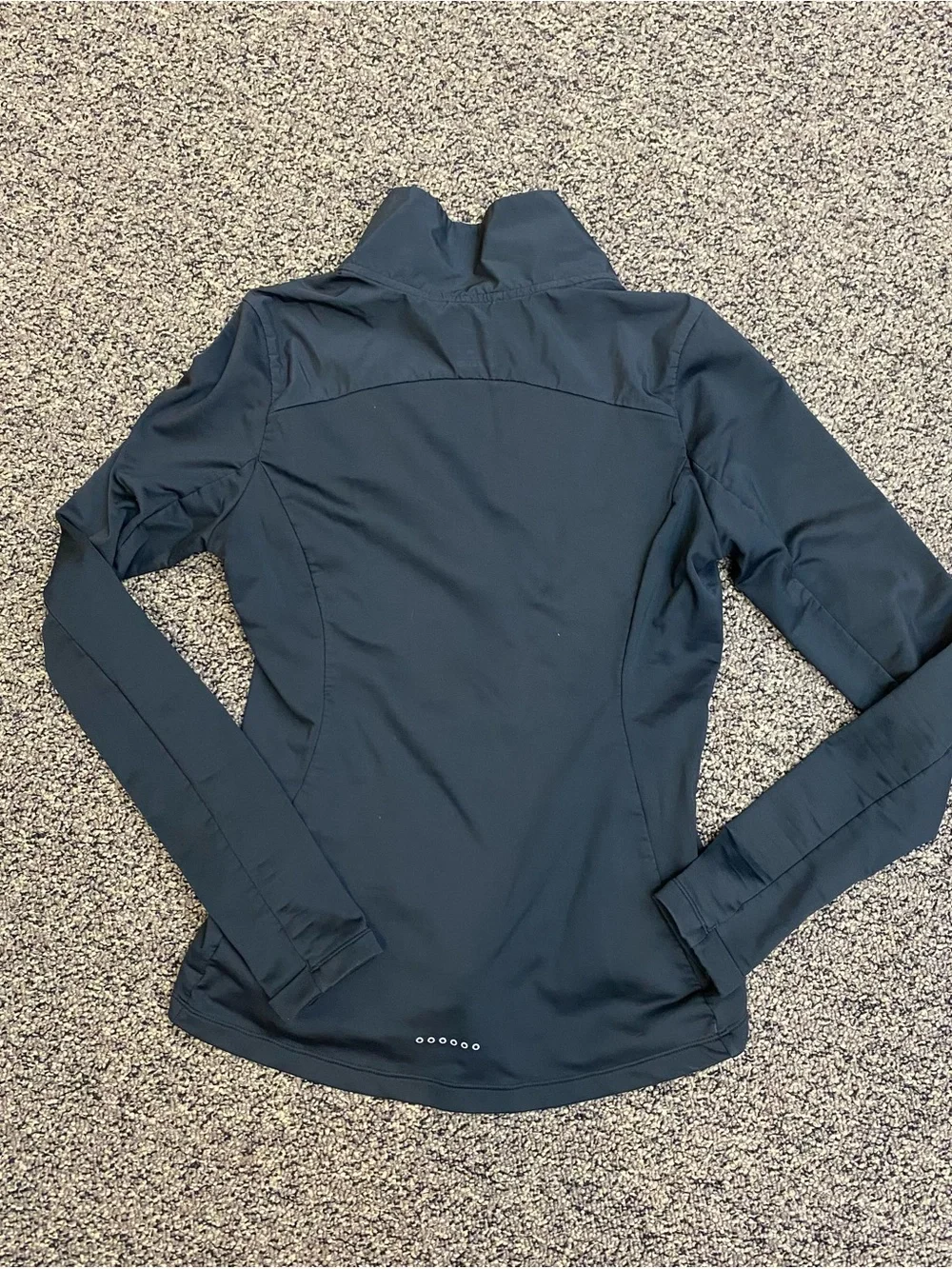 Nike Quilted Hybrid AeroLayer Performance Running Jacket Black XS